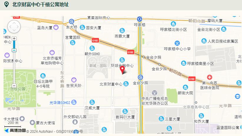 北京财富中心千禧公寓